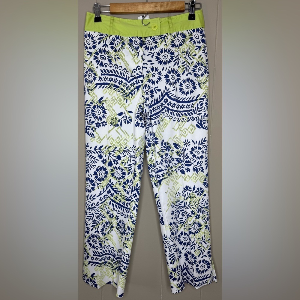 Sara Jane Anthropologie Crop Cotton Blend Blend Summer Pants Womens Size 4